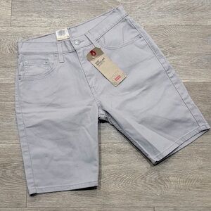 NEW Youth Boys Levi’s 505 Shorts Size 29 Gray
